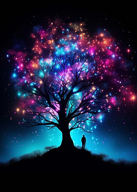 Cosmic Ethereal Tree