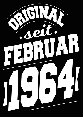 Februar 1964 60 Jahre