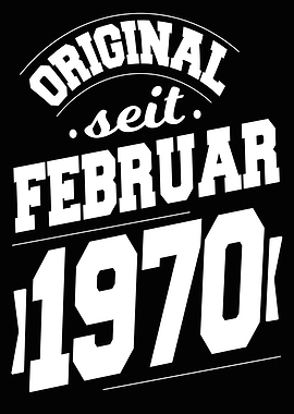 Februar 1970 54 Jahre