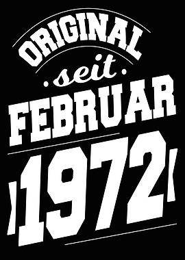 Februar 1972 52 Jahre