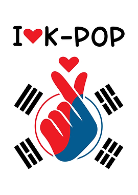 I Love KPop Repeat Korean