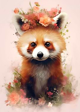 Wild Red Panda