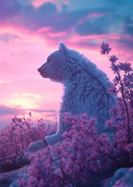 Bear Aesthetic Sunset