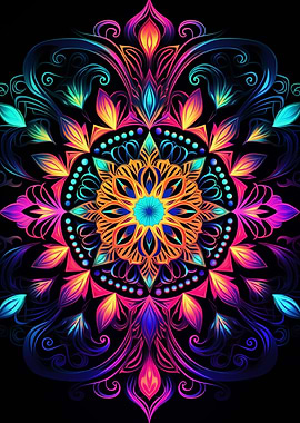 Psychedelic Mandala No.1