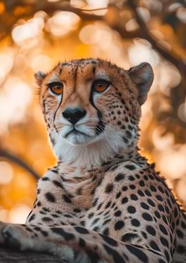 Leopard Sunset