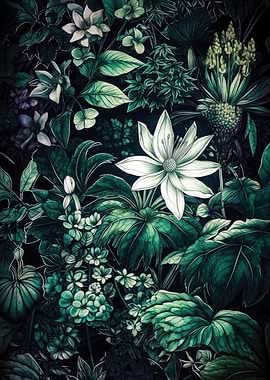 Tropical nature art