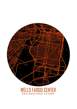 Wells Fargo Center Map