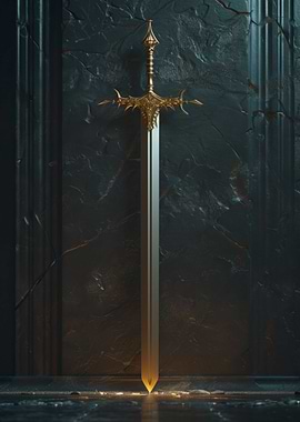 Sword Dark Gold