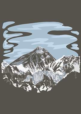 View of Mountain Everest