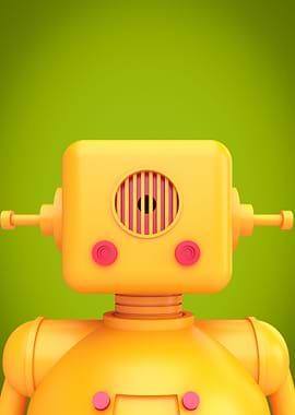Yellow robot