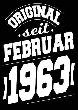 Februar 1963 61 Jahre