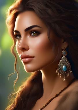 Digital Art Sexy Woman