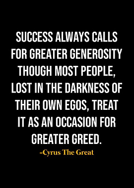 Cyrus The Great Quotes