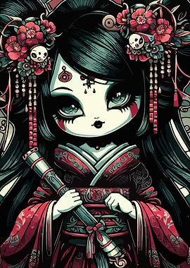 Geisha Gothic Lolita