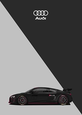audi R8 black