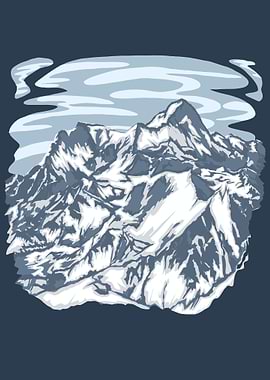 View of Mountain Everest