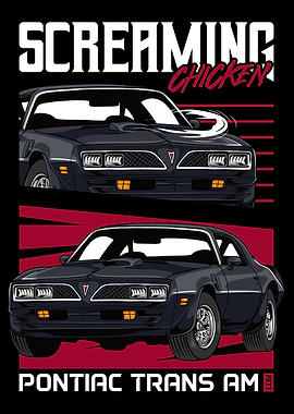 Retro Trans Muscle Car