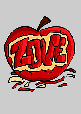 Love Graffiti On Apple