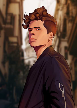 Looking at the distance