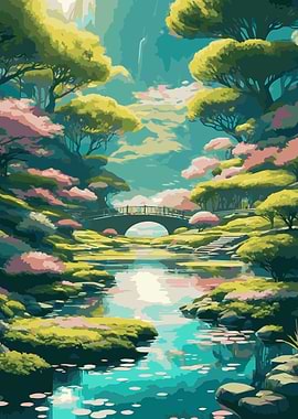 Surreal Anime Scenery 5