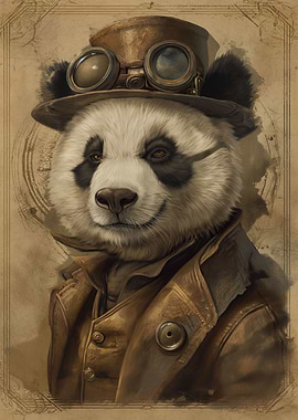 Steampunk Panda