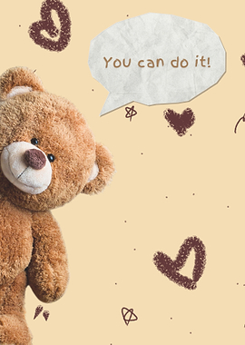 Bear Says You Can Do It
