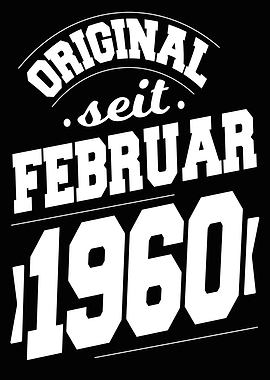 Februar 1960 64 Jahre
