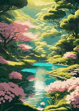 Surreal Anime Scenery 9