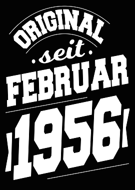 Februar 1956 68 Jahre