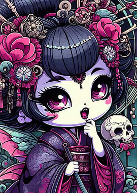 Gothic Vampire Geisha