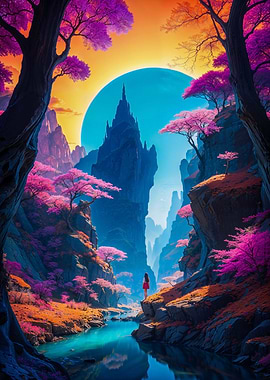 Japan Fantasy Landscape