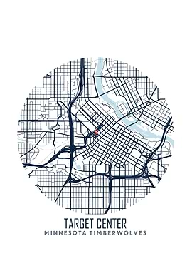 Target Center Map