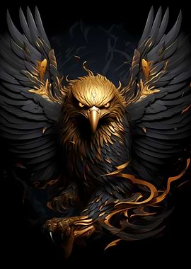 Wild Golden Eagle Snake