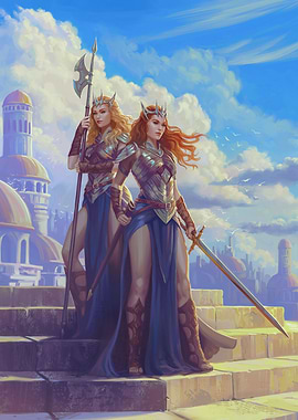 Gemini Warrior Zodiac