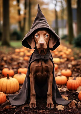 Halloween Vizsla