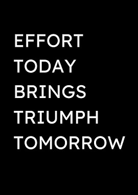 Effort Today
