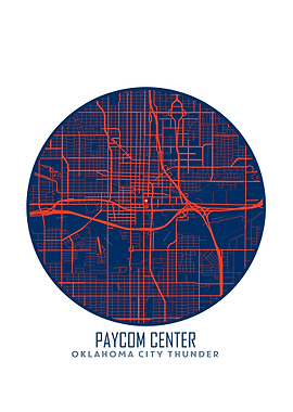 Paycom Center MAP