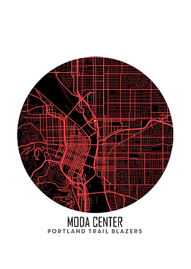 Moda Center MAP