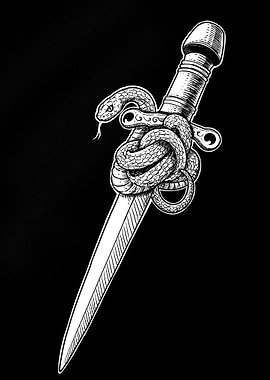 Minimalist Snake Knife