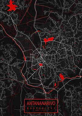 Antananarivo Map Oriental