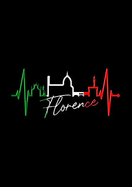 Florence Skyline Heartbeat