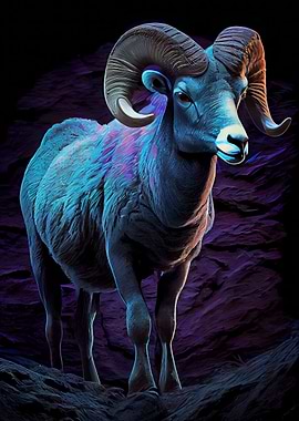 Neon Bighorn Stance