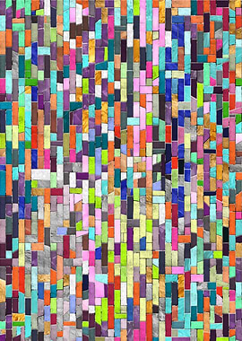 Geometric Abstract Mosaic