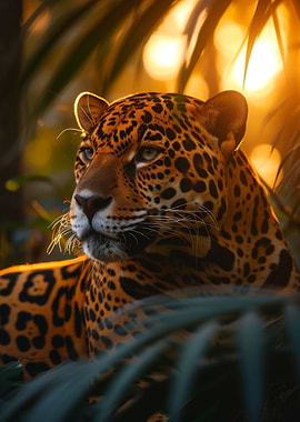 Leopard Sunset Elegant