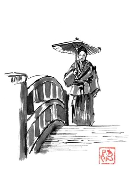 samurai on the bridge