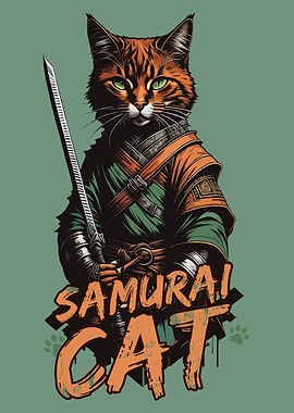Samurai Cat