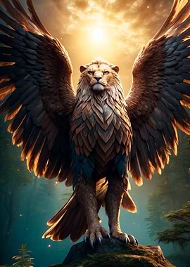 the golden griffin art