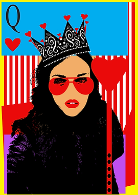 Queen of heart sexy girl