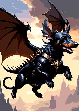 A cute Dachshund 042