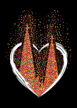 Koeln Konfetti im Herzen